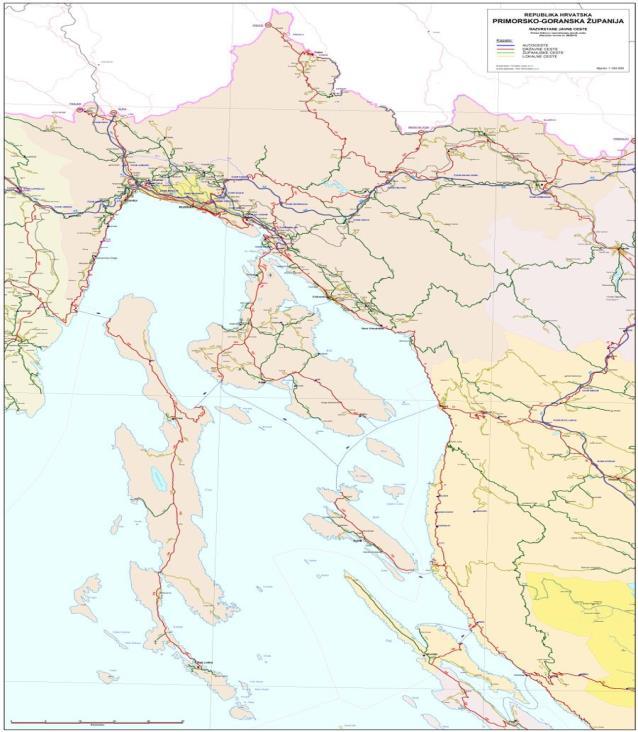 Analiza postojećeg stanja cikloturizma na području Primorsko-goranske županije 3. ANALIZA POSTOJEĆEG STANJA CIKLOTURIZMA NA PODRUČJU PRIMORSKO GORANSKE ŽUPANIJE 3.1.