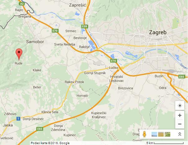 1.3. Geografski pregled istraţivanog područja Samoborsko gorje nalazi se u sjeverozapadnoj Hrvatskoj, zapadno od Zagreba te juţno i jugozapadno od grada Samobora po kojem je dobilo ime (Slika 1.1).