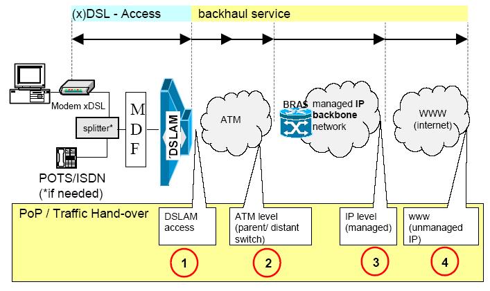 prenosnog kanala do lokacije krajnjeg korisnika. Prenosni kanal treba da omogućava prenos podataka u oba smjera, brzinama koje omogućavaju pružanje ove usluge.