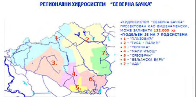 Дунав код Банатске Паланке, заједно са пресеченим банатским водотоцима представља јединствену хидротехничку воднорежимску целину.