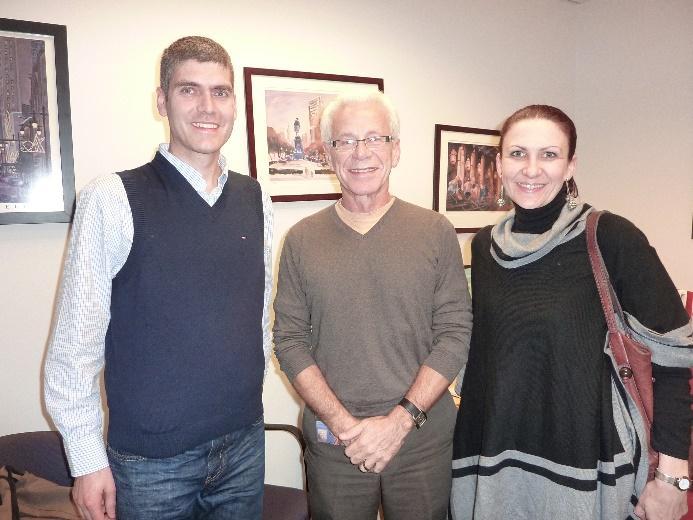 Marin Vodanović, Uri Hangorsky and Marjana Knežević at Penn Dental School, Philadelphia, USA, 2010 Asja Čelebić,