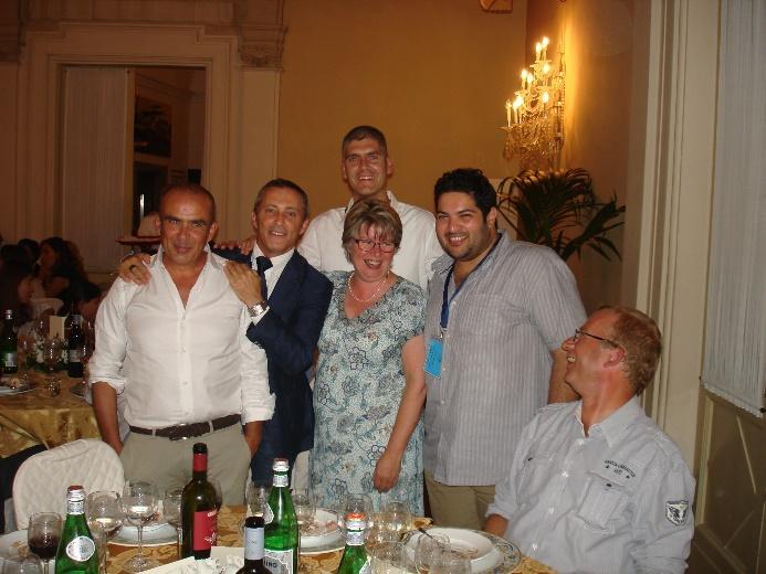 Roberto Cameriere, Emilio Nuzzolese, Marin Vodanović, Helen Liversidge and Sakher AlQahtani at IOFOS congress,