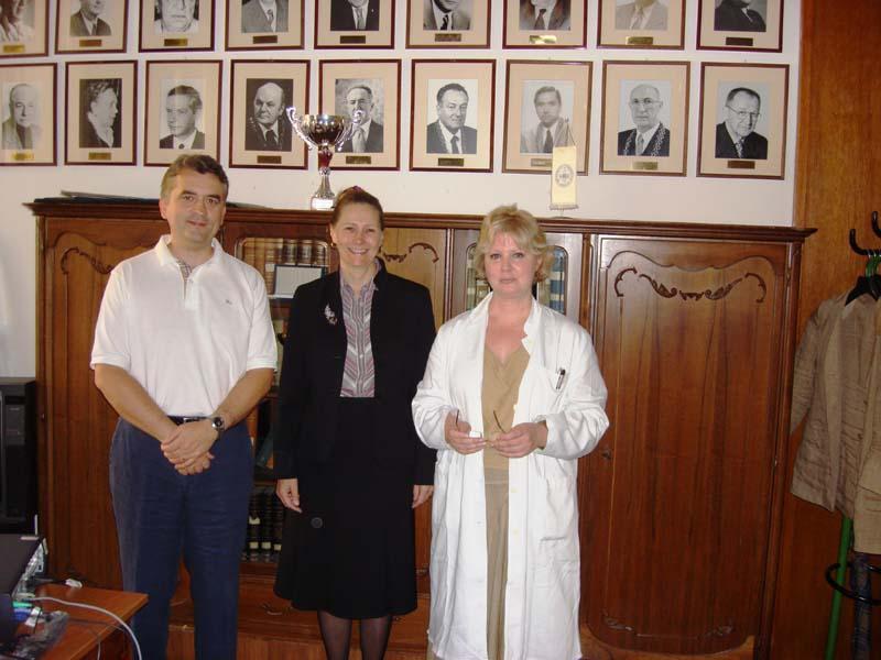 . Hrvoje Brkić, Patricia Reynolds (King's College