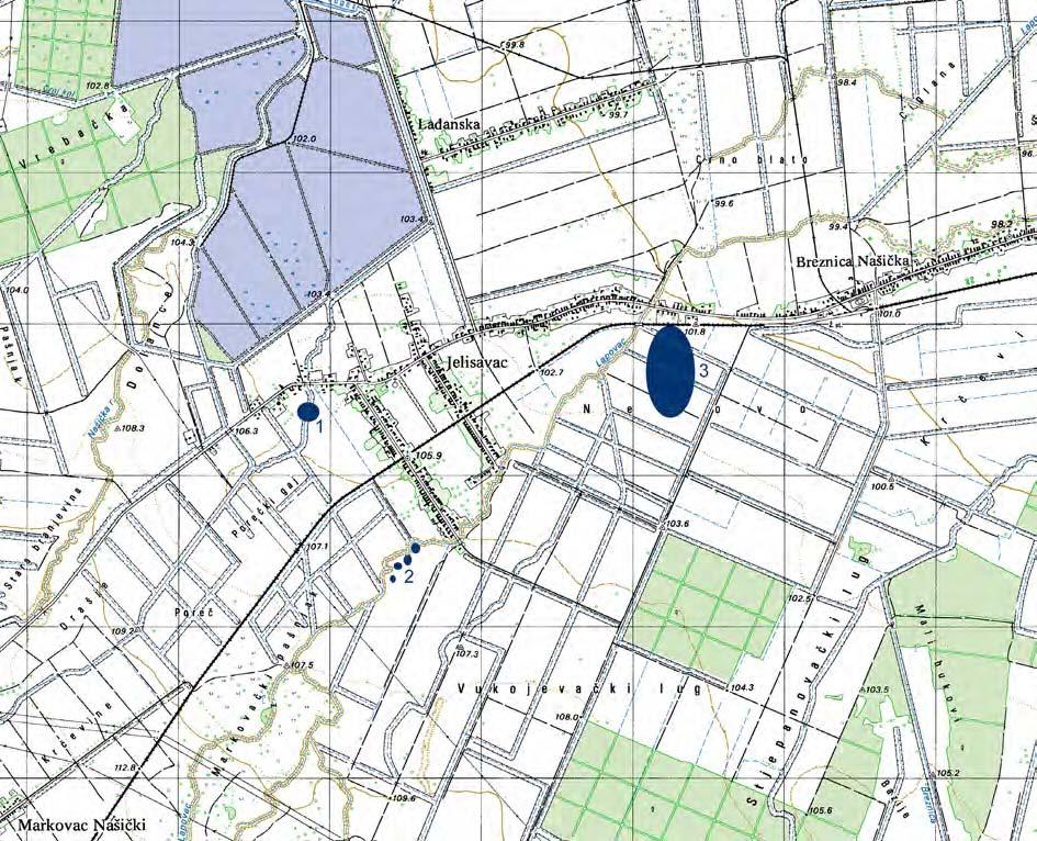 Z. Marković et al., REZULTATI TERENSKOG PREGLEDA OPĆINA NAŠICE I KOŠKA 2015..., Ann. Inst. Archaeol. XII/2016., str.