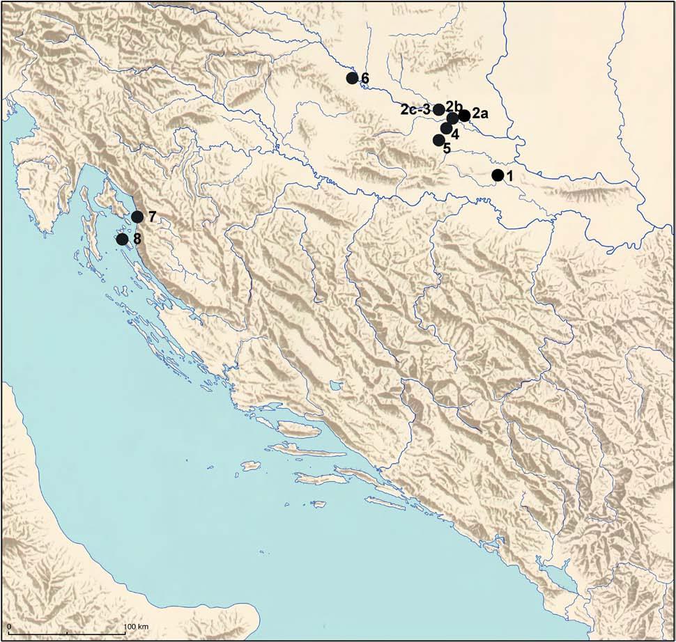 Terenski pregledi Field Surveys 1. Obilaznica Vinkovaca 2. Općine Belišće (2a), Marijanci (2b) i Donji Miholjac (2c) 3.