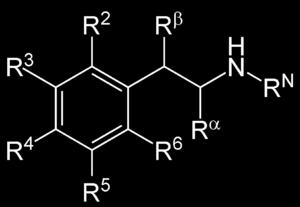 Slika 7. Tirozin (Wikipedija, 10.03.2017., URL) Feniletilaminiiliβ-feniletilaminisumonoamini alkaloidi, u ljudskom mozgu funkcioniraju kao neurotransmiteri (amini u tragovima).