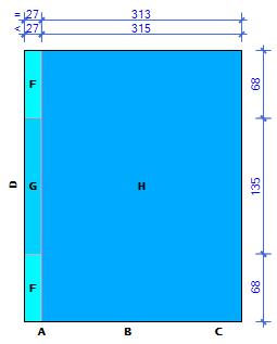 UNUTARNJI TLAK odizanje -poluotvorena građevina c pi = 1,2 1,2 0,25 = 0,30 kn/m 2 pritisak -poluotvorena građevina c pi = 0,3 0,3 0,25 = 0,075 kn/m 2 2.