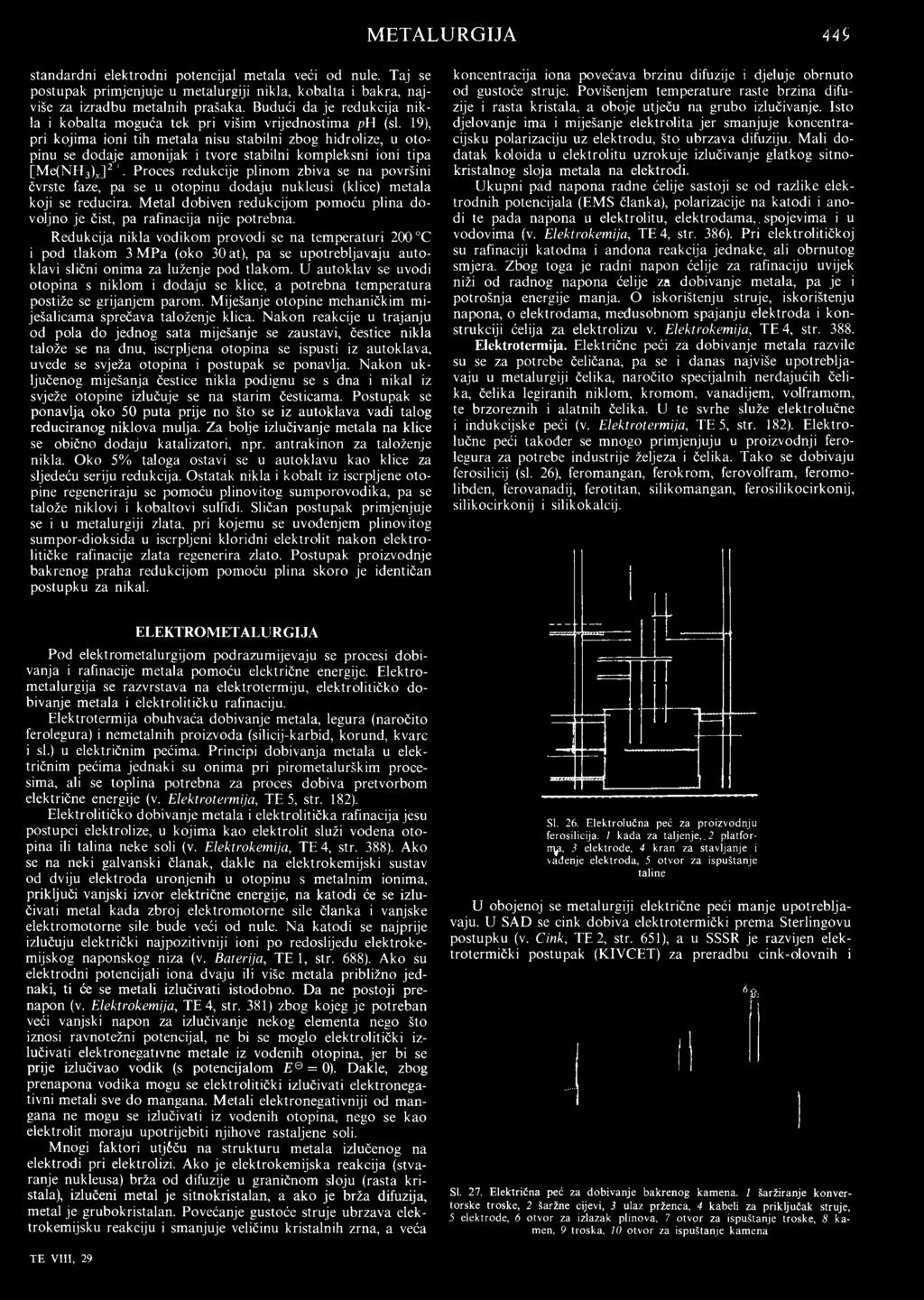 19), pri kojima ioni tih metala nisu stabilni zbog hidrolize, u otopinu se dodaje amonijak i tvore stabilni kompleksni ioni tipa [Me(NH3) J 24.