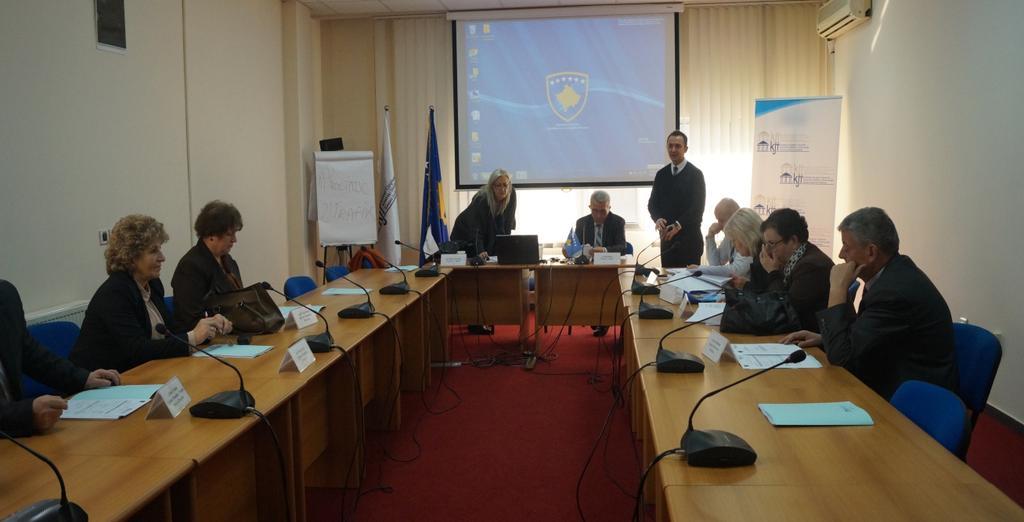 Postupak za prekršaj-efikasni i efektivno upravljanje 22 januara 2015 Kosovski Institut za Pravosudje u okviru Programa Kontinuirane Obuke realizovao je trening za sudije na temu Postupak za