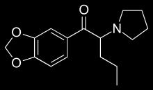 (±)-2-metilamino-1-(3,4- metilenedioksifenil)propa n-1-on MDPV (metilendioksipirovaleron) butilon (R,S)-1- (benzo[d][1,3]dioksol- 5-il)-2-(pirolidin-1- il)pentan-1-on 1-(1,3-benzodioksol-5-il)-2-