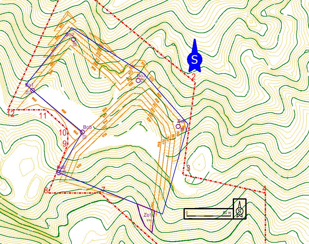 7. MODELIRANJE NOVIH ISTRAŢNIH RADOVA I ZAVRŠNE KONTURE POVRŠINSKOG KOPA 7.1.