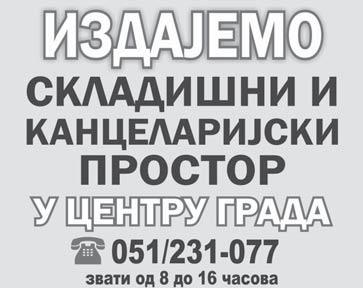 26 5. i 6. septembar 2015. GLAS SRPSKE "Polara Invest" a.d.