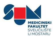 Sveučilište u Mostaru MEDICINSKI FAKULTET Bijeli Brijeg bb., 88000 MOSTAR, BiH Telefon i fax: 00387 36/335-600 i 335-601 mef.sum.