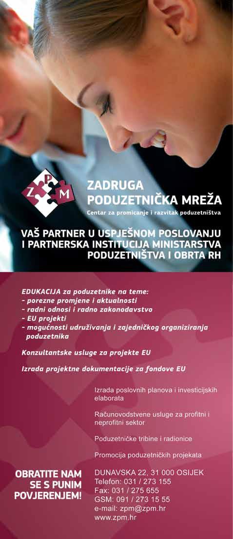 produktivnosti radne snage, atraktivnog geografskog položaja Hrvatske te svakako mogućnost ostvarivanja najatraktivnijih poticaja u regiji - izjavio je ravnatelj Agencije za investicije i