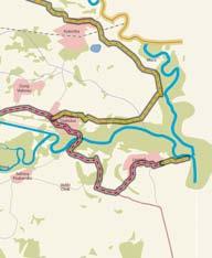 se kvalitetnom makadamskom stazom vozite uz obalu rijeke Mure i granicu s Mađarskom.
