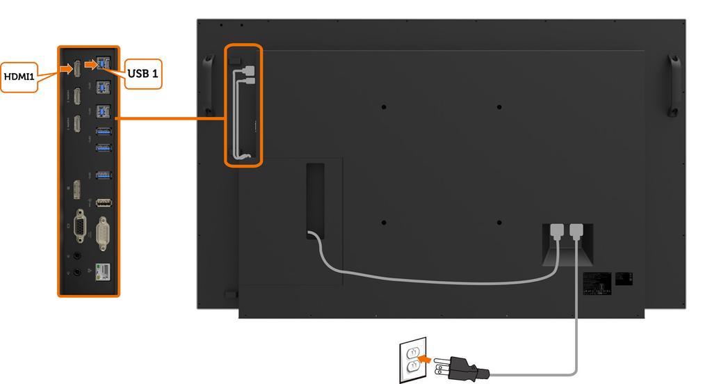 Povezivanje računala Optiplex Povezivanje HDMI