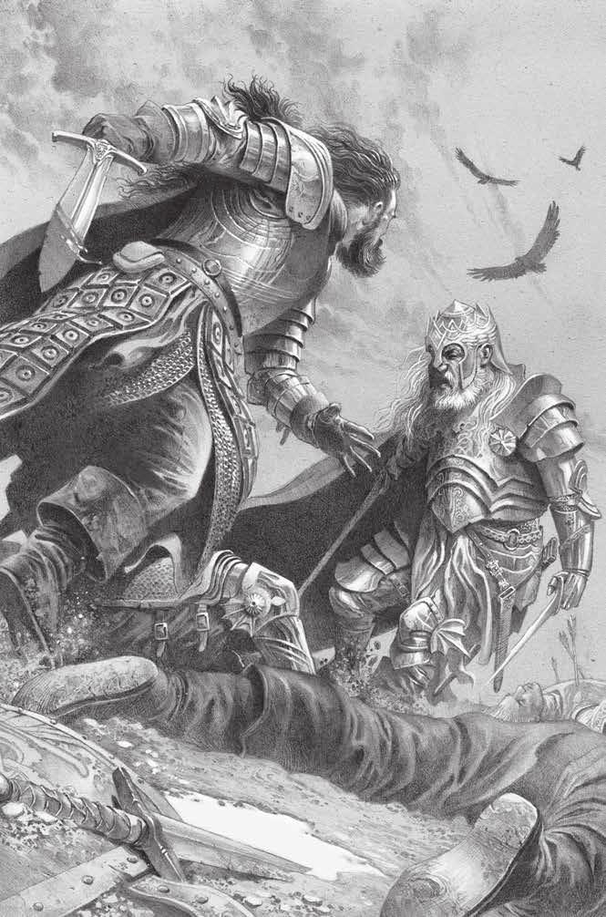 12 Vatra i krv Egonovo osvajanje 13 Južno i istočno, vazali olujnog kralja pokazali su se kao mnogo verniji od vazala kralja Harena. Argilak Oholi prikupio je kod Krajoluja veliku vojsku.