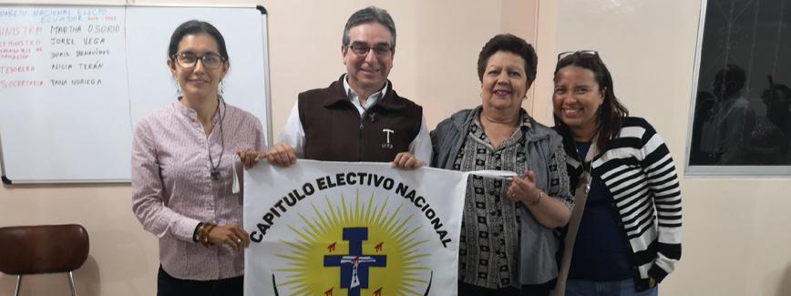 IZBORI U EKVADORU Nacionalno bratstvo OFS-a u Ekvadoru održalo je Nacionalni izborni kapitul 13.-15. rujna 2019.