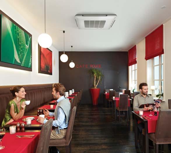 SKY AIR UVOD otpuna obnova i proširenje UNUTARNJE JEDINICE restorana znači da je potrebna nova kliatizacijska oprea.