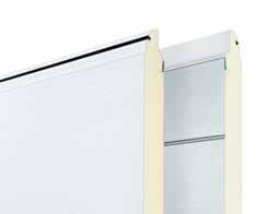 Zahvaljujući dobroj toplinskoj izolaciji vrata su vrlo prikladna za garaže koje se nadovezuju na Vašu kuću ili kao pristup iz garaže u kuću.