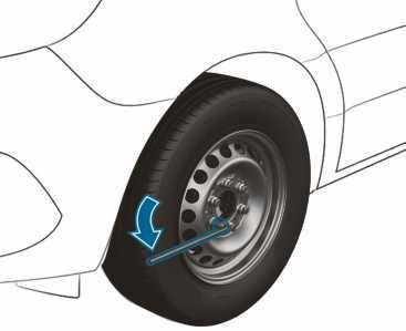 Kotači i gume 239 % Maksimalna nosivost dizalice za vozilo navedena je na naljepnici na dizalici za vozilo. Dizalicu za vozilo ne treba održavati.