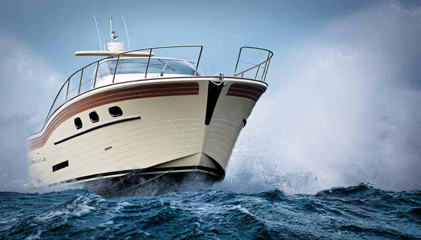 22 TERRA NAUTA 28 The TERRA NAUTA 28 is the latest model to be introduced by the Terra Nauta shipyard during the summer of 2018.