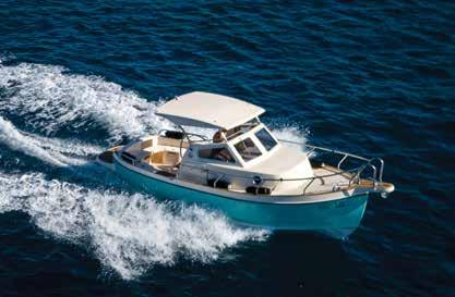 36 REFUL PREMIERE REFUL The Reful Premiere is a versatile 8.5 m boat that works well as both a fishing vessel and a family cruiser.