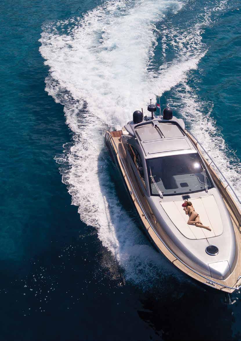 24 PEARLSEA 56 COUPE Silver Arrow The newest model introduced by Pearlsea Yachts from Croatia is the flagship of their