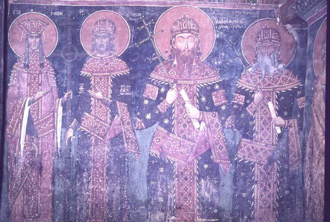 Psača, Sv Nikola, severni zid, Sv Konstantin i