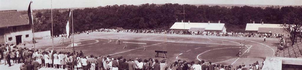 60 GODINA RUKOMETA U NAŠICAMA Prvi počeci rukometa u Našicama sežu još u 1956. godinu kada se ovaj sport počeo igrati u našičkoj Gimnaziji. Međutim, tri godine kasnije, 1959.