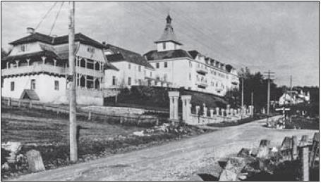 Slika 20. Velika Poljana, hotel Plitvice početkom 20.