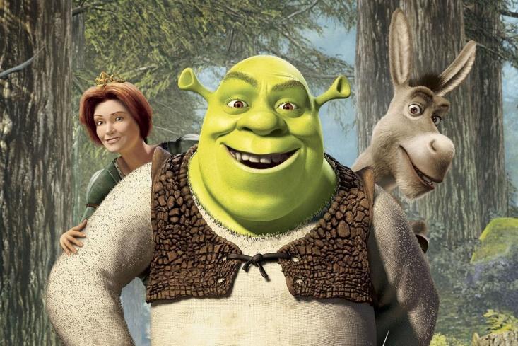 Shrek (2001.) Shrek je animirani film, koji je apsolutna suprotnost bajci, moţemo ga nazvati antibajkom. On ima sve elemente bajke, no ti elementi su postavljeni naopako.