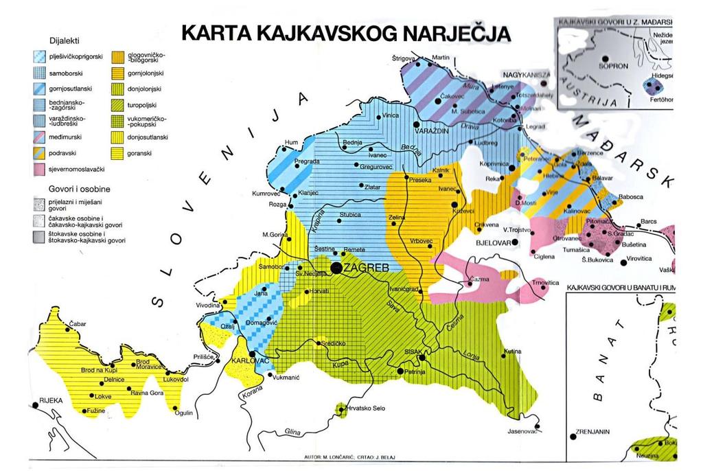 3. Kajkavsko narječje Kajkavsko je narječje jedno od triju hrvatskih narječja kojima se služe Hrvati unutar Republike Hrvatske, ali i izvan nje.