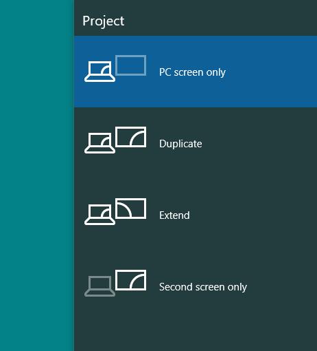 Za Windows 10 Povežite vanjske monitore na prijenosno ili stolno računalo video kabelom (VGA, DVI, DP, HDMI itd.) i slijedite bilo koji od sljedećih načina postave.