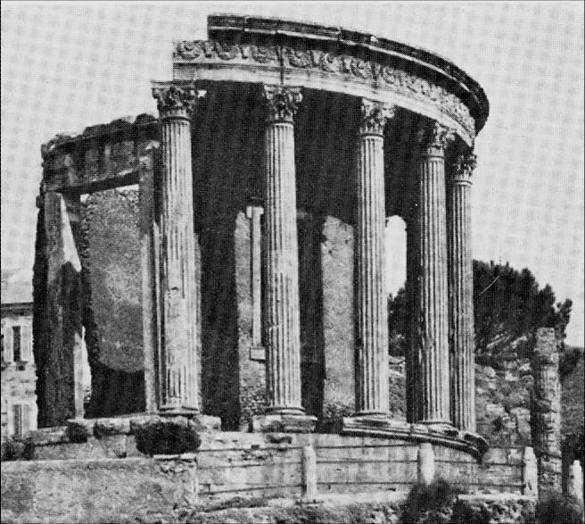 Tivoli (istočno u blizini Rima), Sibilin hram, početak I veka p n e