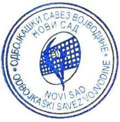 Пионирско првенство Војводине за мушкарце 2020/2021. Службене информације: 1.