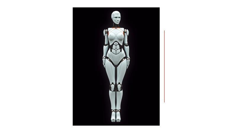 ; Što mislite, kako slikar doživljava ljudsko tijelo prema prikazanom primjeru? 4 Sl. 4. Prikaz robota Kako biste opisali svoj primjer sa kartice?