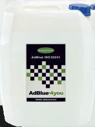 SPECIJALNE TEKUĆINE PRISTA ADBLUE AdBlue (AUS 32 ISO 22241) je visokokvalitetan rastvor uree u vodi, posebno razrađen za automobilske SCR-katalitičke pretvarače.