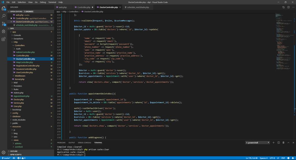 2.8. Visual Studio Code Visual Studio Code je uređivač izvornog koda razvijen od strane Microsoft-a dostupan za Windows, macos i Linux. Posjeduje ugrađenu podršku za JavaScript, TypeScript i Node.