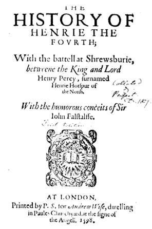 Шекспирове историјске драме Хенрик VI (Henry VI; 1591.) Ричард III (Richard III; 1593.) Ричард II (Richard II; 1594.