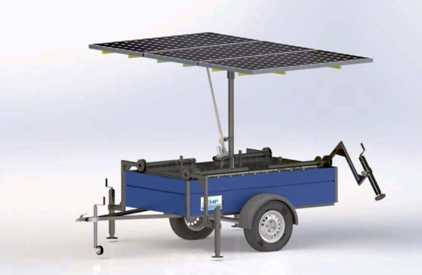 Мобилни соларни електрогенератор ИМП-МРСГ Mobile solar power generator IMP-MRSG мини-робота за инспекцију неприступачних објеката и инфраструктуре; развој роботизованих рехабилитационих урађаја и