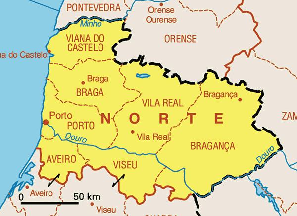 3.1. SJEVER Sjeverna regija Portugala se može pohvaliti bogatom kulturnom i povijesnom baštinom. Ovo je područje koljevka suvremenog Portugala, koji je ovdje osnovan u 12. stoljeću.