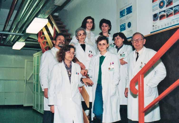 DODATCI Na fotografiji s početka 1990-ih (slijeva) u prvome redu: Ljiljana Špoljarić, Jasna