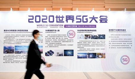 [ NAUKA I TEHNOLOGIJA ] 15 5G zauzima središnje mjesto u planovima Kina je učvrstila svoju poziciju globalnog lidera u 5G, a očekuje se da ova država u 2020.