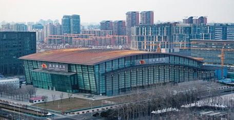 [ SPoRt ] 21 Nacionalna staza za brzo klizanje Ovalna Nacionalna staza za brzo klizanje je novoizgrađeni objekat za Zimske olimpijske igre u Pekingu.