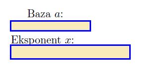 POGLAVLJE 1. PDF KALKULATOR 7 Text field Element text field služi za unos teksta u formu. Navedeni element se može definirati kroz 4 parametra: \textfield[#1]{#2}{#3}{#4}.