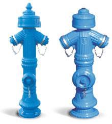 Za gašenje požara vodom najčešće se rabe hidranti.