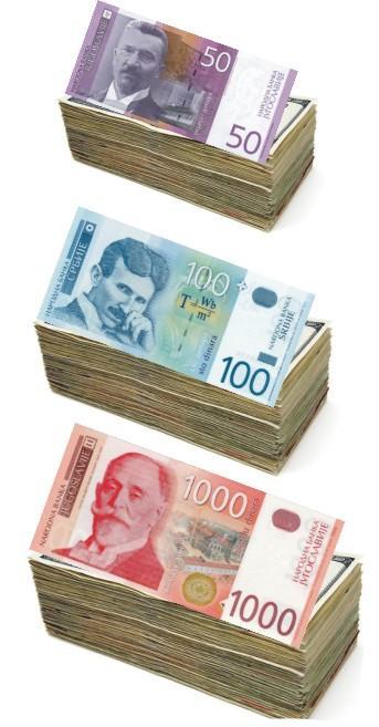 2. Принцип очигледности Задатак На једној гомили налазе се новчанице од по 50 динара, на другој гомили од по 100 и на трећој од по 1000.