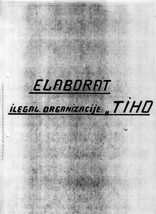 4. ADAMOVIĆ Martin, rođen 1934. godine u Tovarniku, zemljoradnik. Otac mu je bio ustaški tabornik, a poginuo 1945. godine. Osuđen je na 3 godine strogog zatvora. 5. VUKOVIĆ Zlatko, rođen 1931.