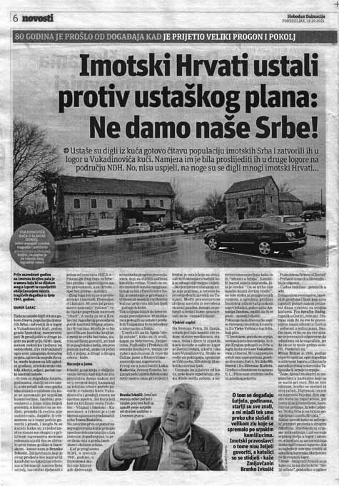 Da se u tekstu ne spominje podatak koji sam u lokalnoj Imotskoj krajini izvorno objavio davne 1991.